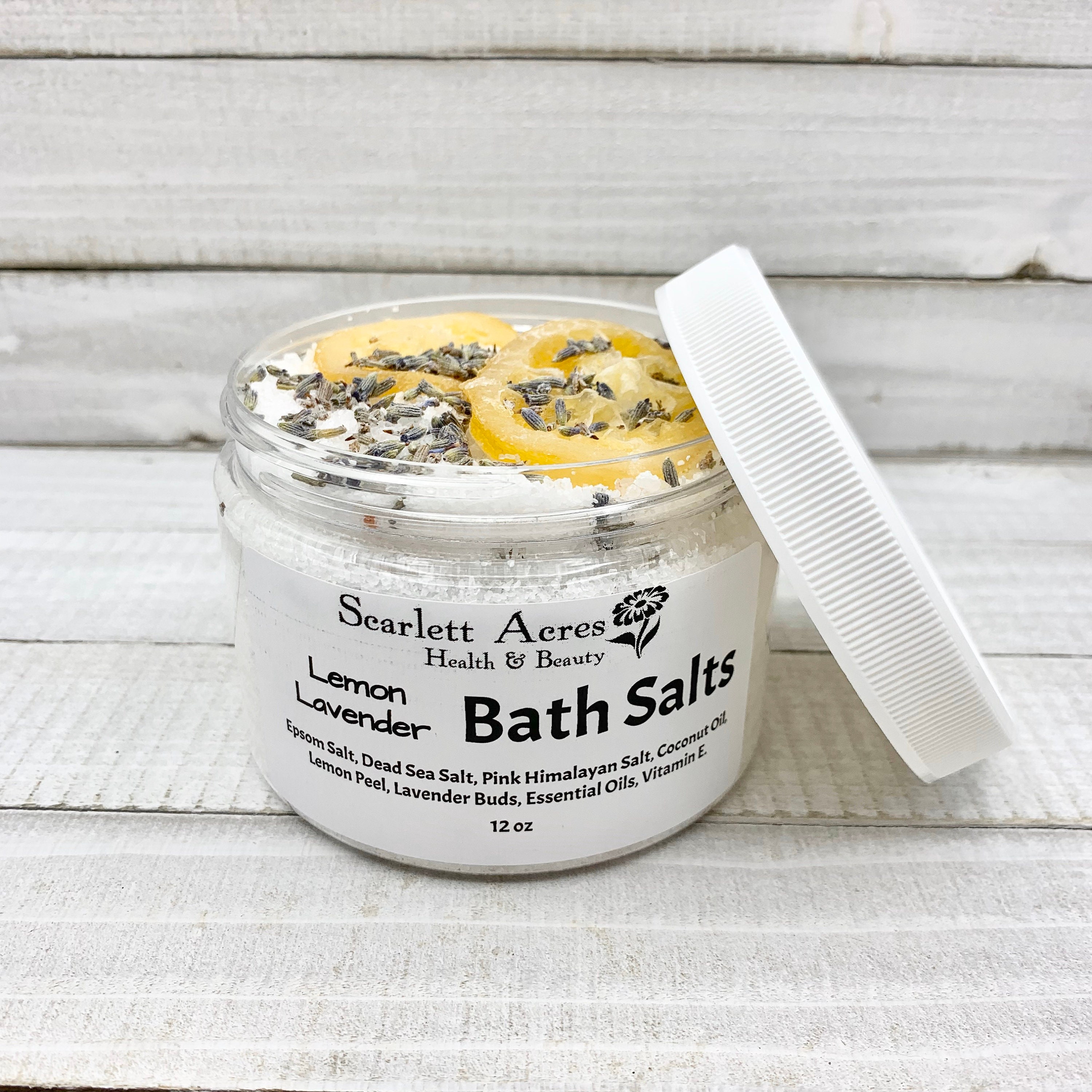 Organic Bath Salts, Herbal Bath Soak, Relaxation Gifts, Detox Bath