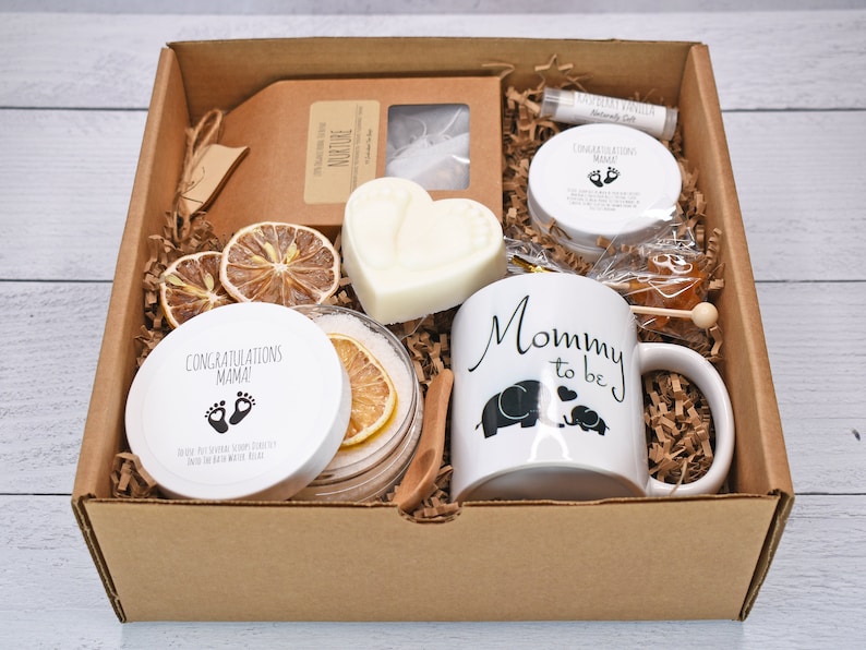 Expecting Mom Gift Basket Mom To Be Gift Box First Time Mom Etsy