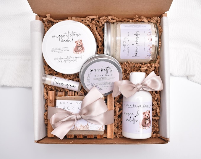 Mom To Be Gift Box, Pregnancy Gift Box, Pregnancy Gift Basket, Third Trimester, Second Trimester, Postpartum Gift Box, New Mom Care Package