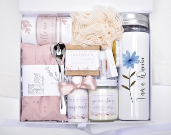 Cancer Care Package For Her, Chemotherapy Patient Gift Box For Women, Breast Cancer Gift Basket, Cancer Recovery