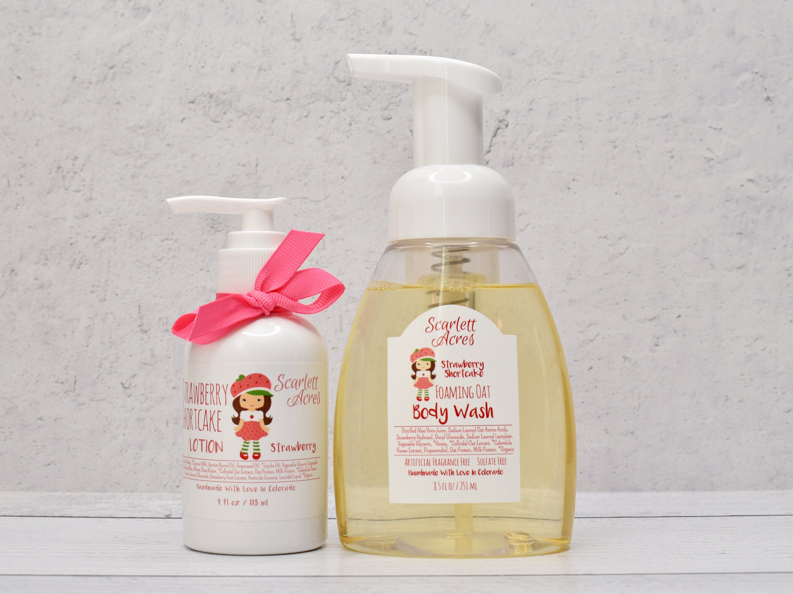 Kids Body Wash And Lotion Set Kids Lotion And Soap Set. Etsy