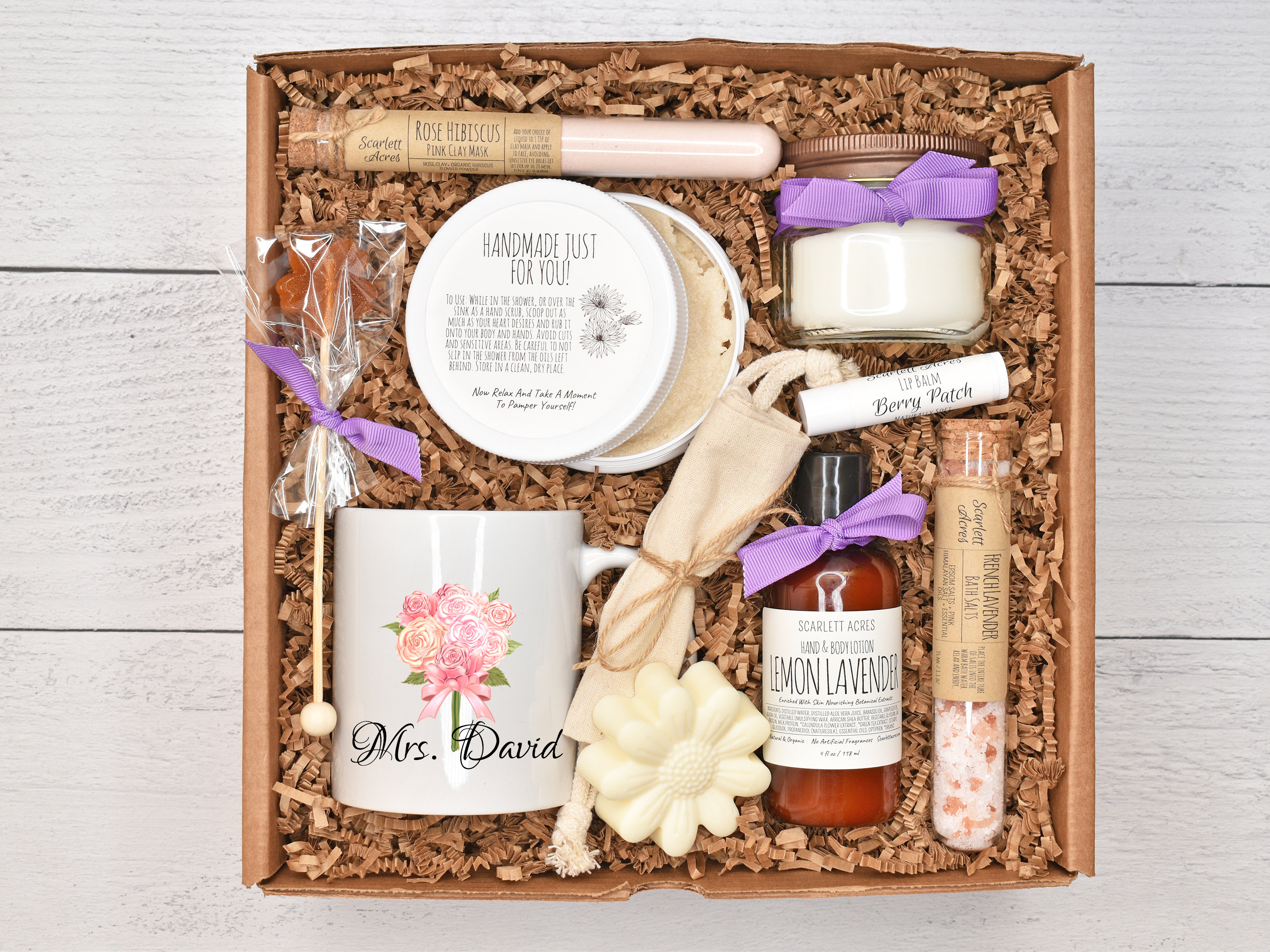 New Bride Gift Box Bride Pamper Gift Box Bride To Be Gift Etsy