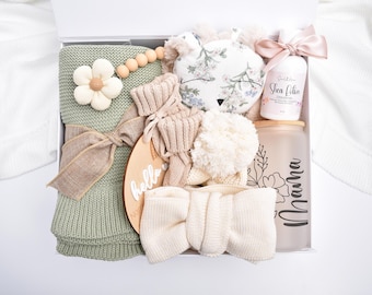 Newborn Baby Girl Gift Box, Baby Shower Gift Box, New Baby Gift Box, Newborn Baby Boy, Mom And Baby Gift, Congratulations Mama