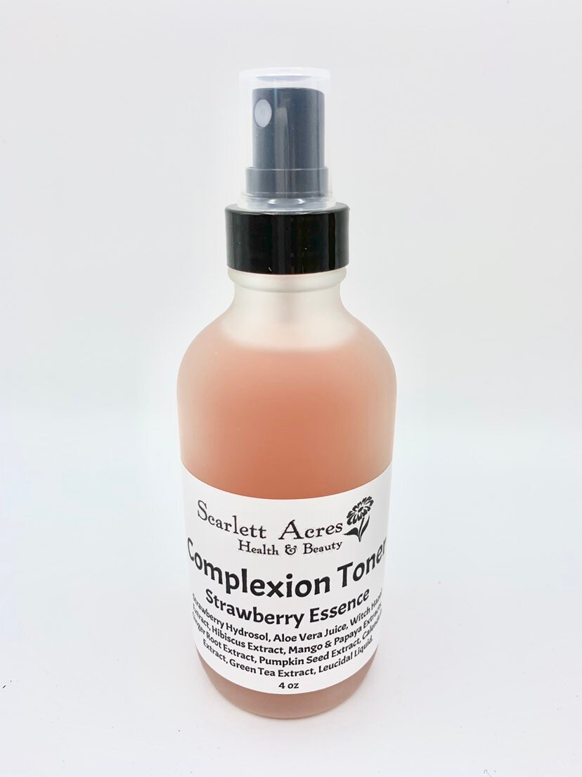 Strawberry Toner, Moisturizing Toner, Facial Toner, Organic Toner