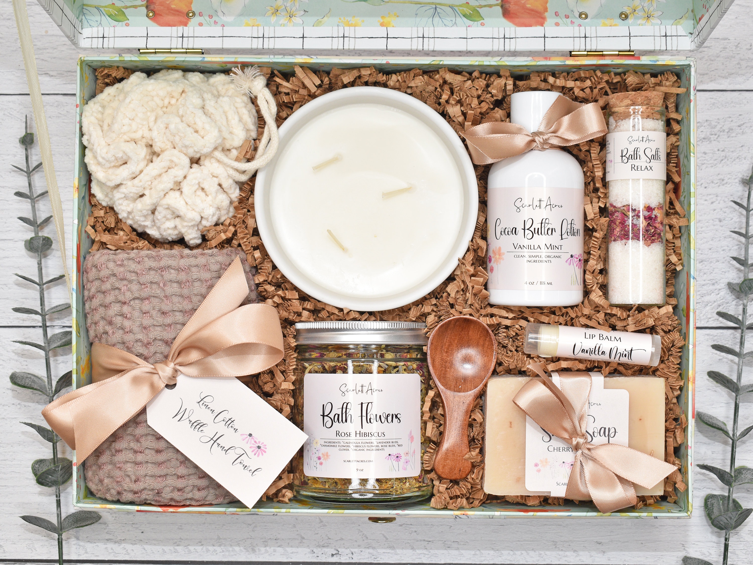 Coffret cadeau spa bio, BIOLOGIQUE, VEGAN, NATUREL, Coffret pour