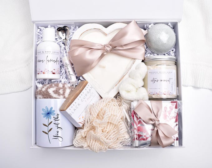 Fertility Gift Box, IVF Care Package, IVF Gift Basket, Fertility Candle, Fertility Bracelet, IUI Care Package, Ivf Transfer day