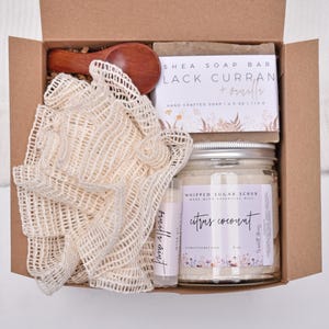 Self Care Gift Box, Organic Spa Gift Set For Her, Gift Box For Women, Bath Gift Set, Thank You, Best Friend, Thinking Of You, Appreciation