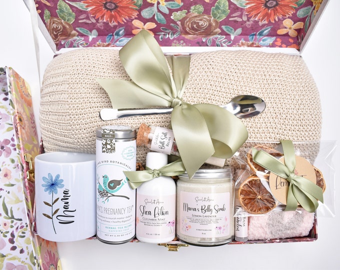 Morning Sickness Kit, First Trimester Gift, Pregnancy Gift Box, 1st Trimester Gifts, Prenatal Basket, Pregnancy Pamper, Congratulations Mama