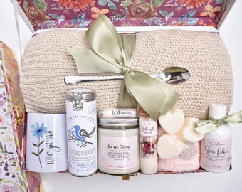 Fertility Gift Box, IVF Care Package, IVF Gift Basket, Fertility Candle, Fertility Bracelet, IUI Care Package, Ivf Transfer day