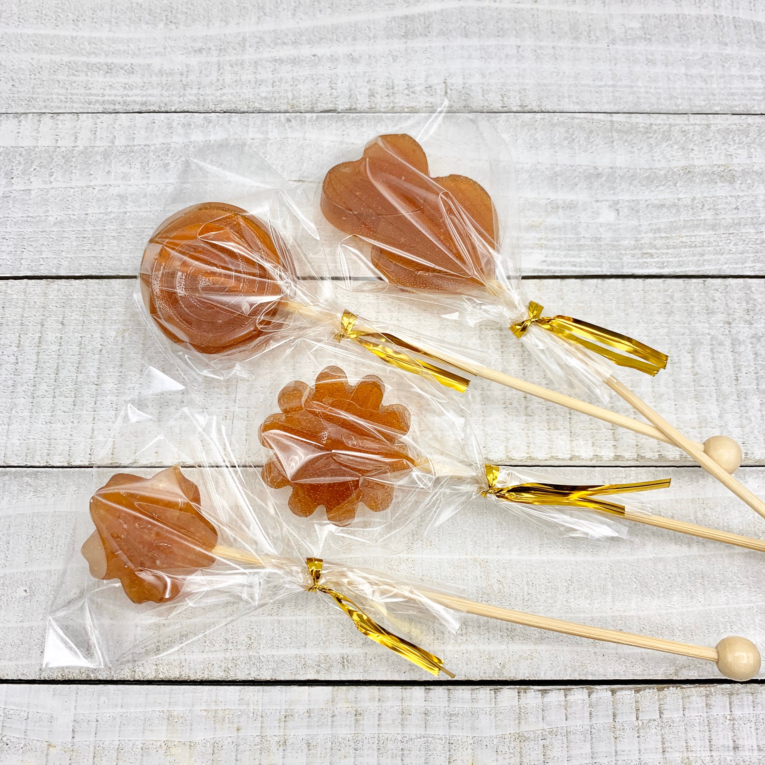 Honey Lollipops, Honey Pops, Tea Favors, Tea Party Gifts, Honey Gifts, Honey Favors, Tea Gifts