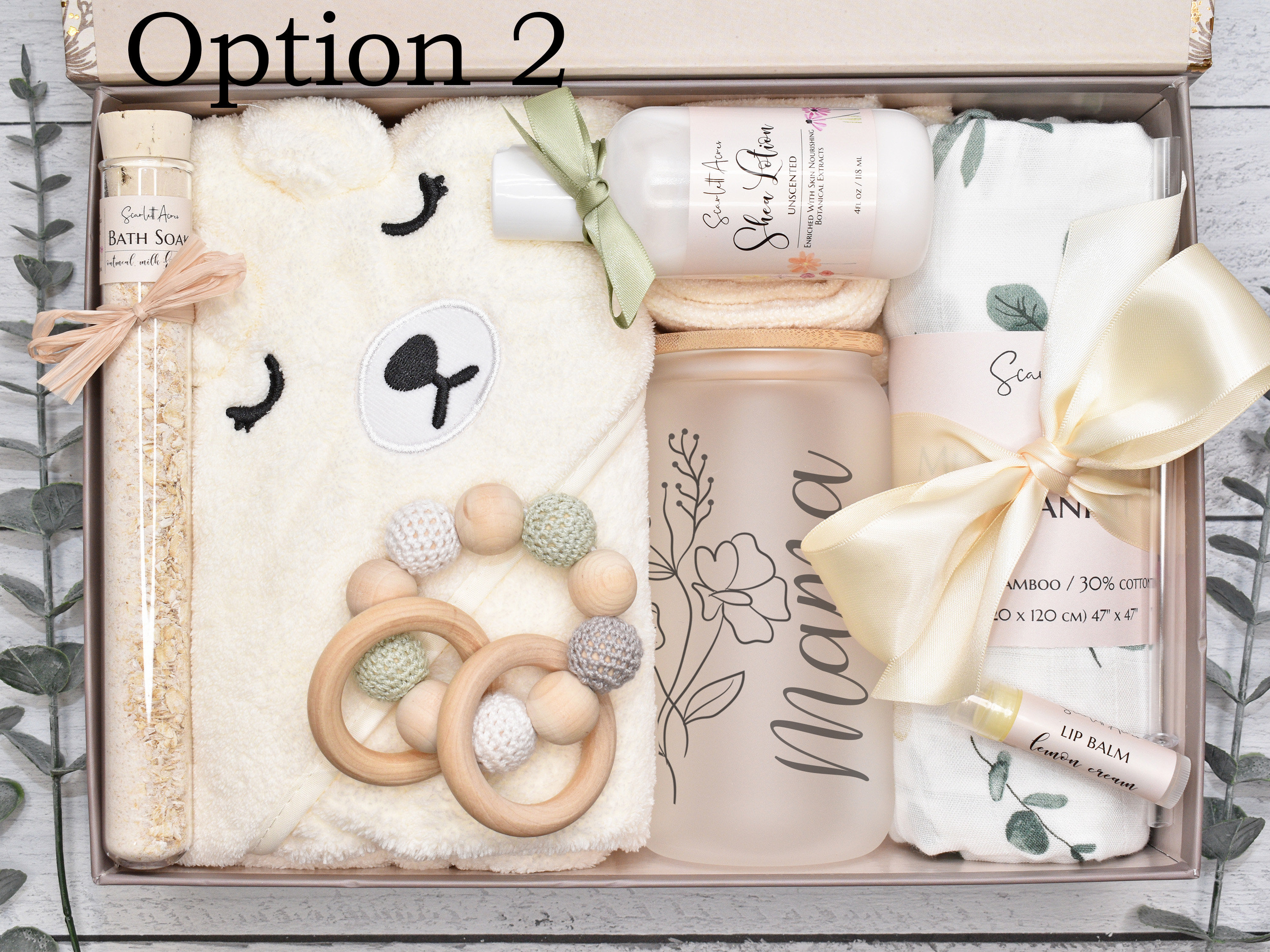 New Mom And Baby Gift Box, Newborn Baby Gift Box, New Mom Care Package