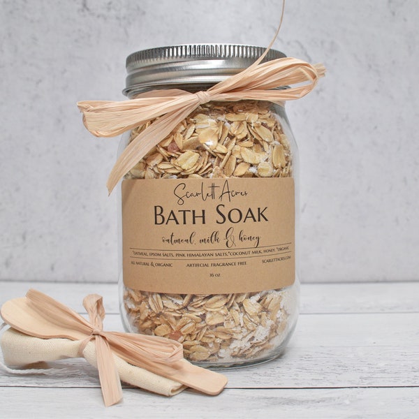 Herbal Bath Salts Etsy