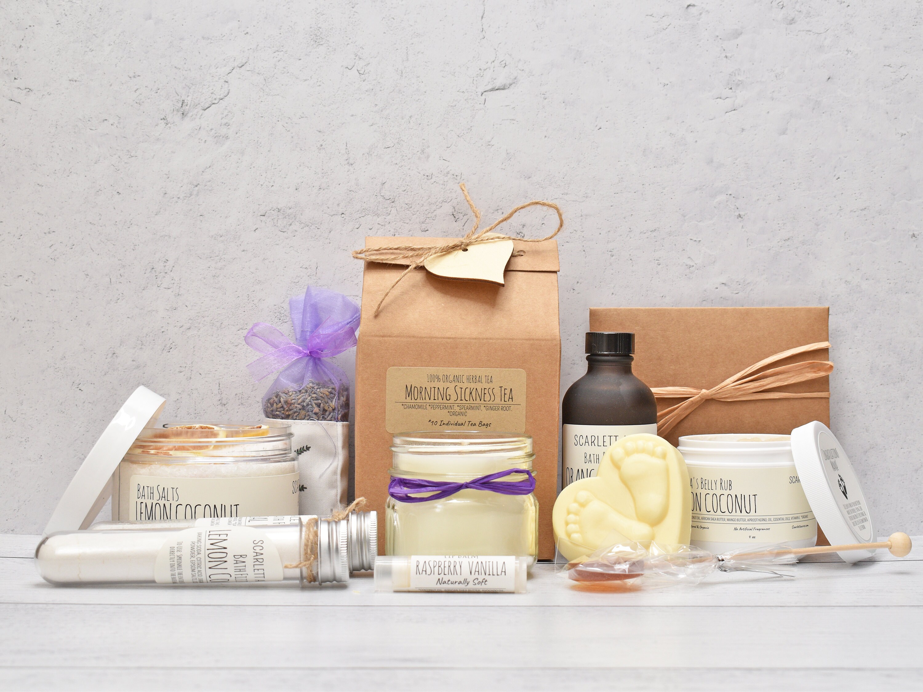 Morning Sickness Gift Basket, Difficult Pregnancy Gift, Expecting Mom