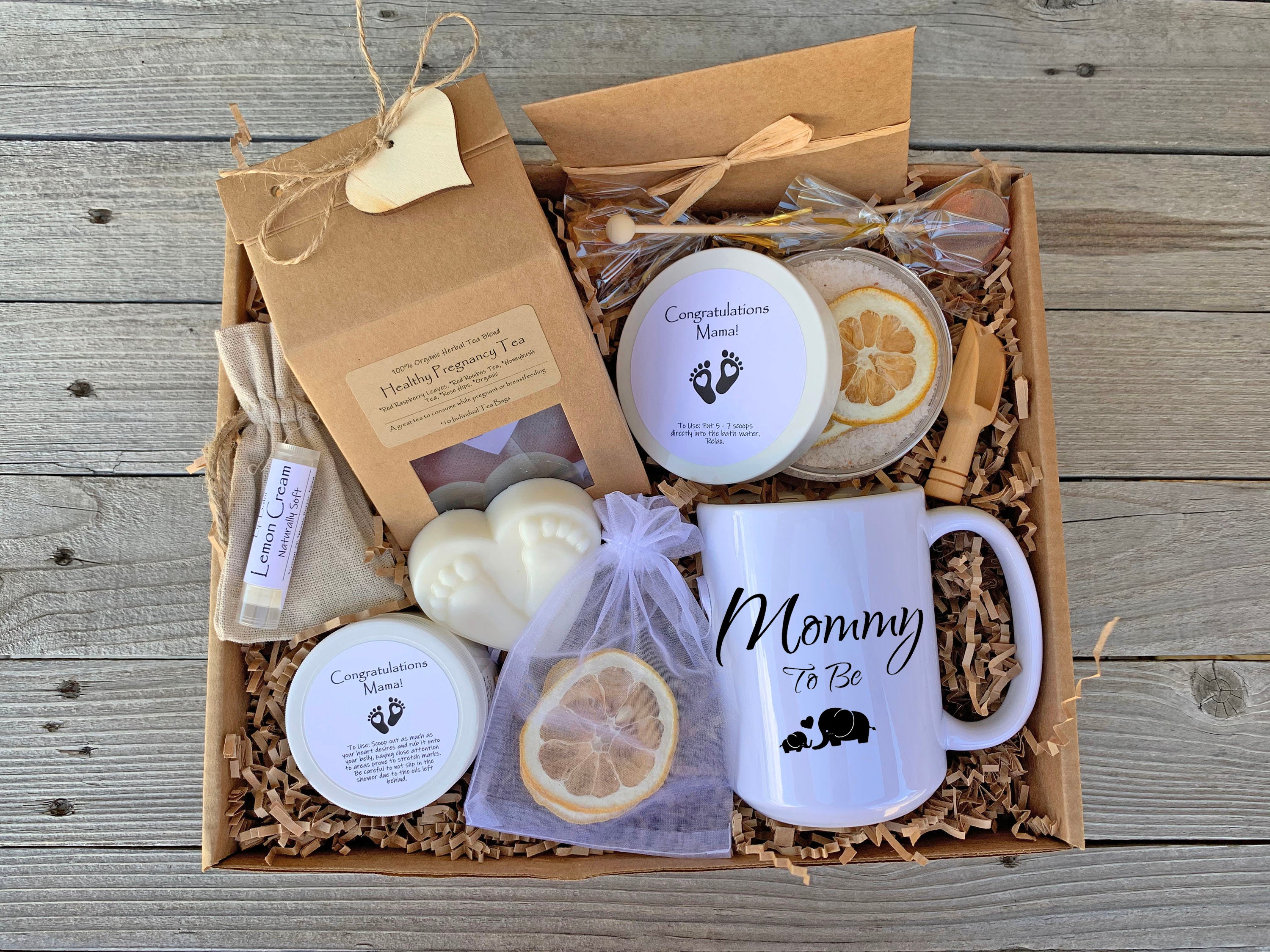 Pregnancy Gift Basket, New Mom Care Package, Expecting Mom Gift, Mom To