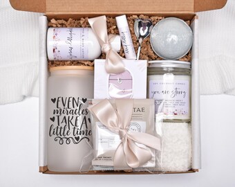 IVF Care Package, IVF Gifts, Fertility Gift Box, IVF Gift Basket, Self Care Gift, Fertility Gifts, Transfer Day, Large Bath Gift Set