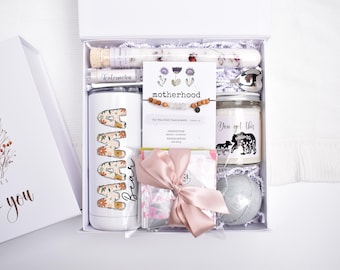 Mom To Be Gift Box, Pregnancy Gift Box, Third Trimester Gift, New Mom Care Package, New Mom Gift Basket, Postpartum Gift Box