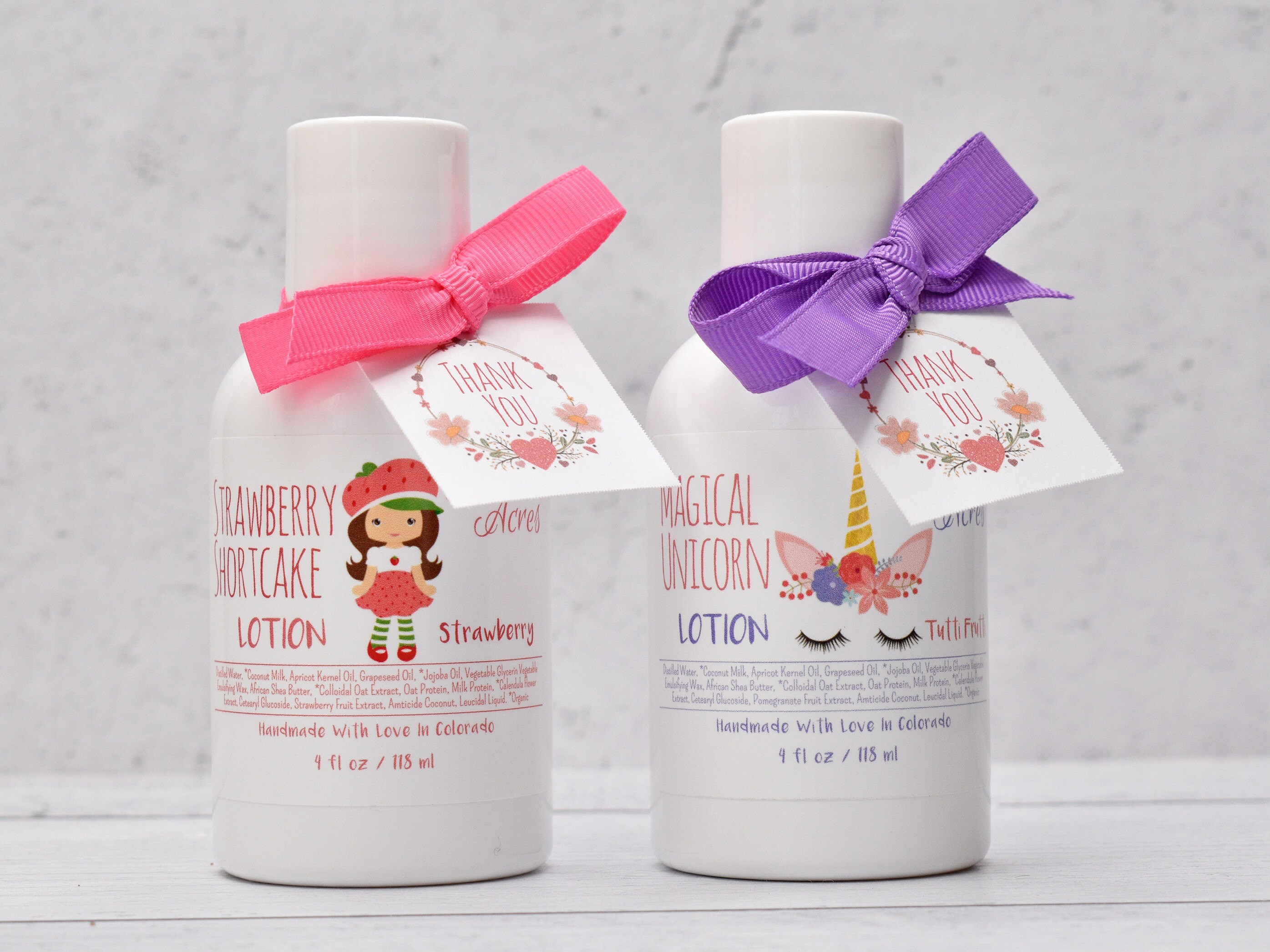 6 Unicorn Lotion Favors Fruit Scented Lotion Gifts Children s Lotion 