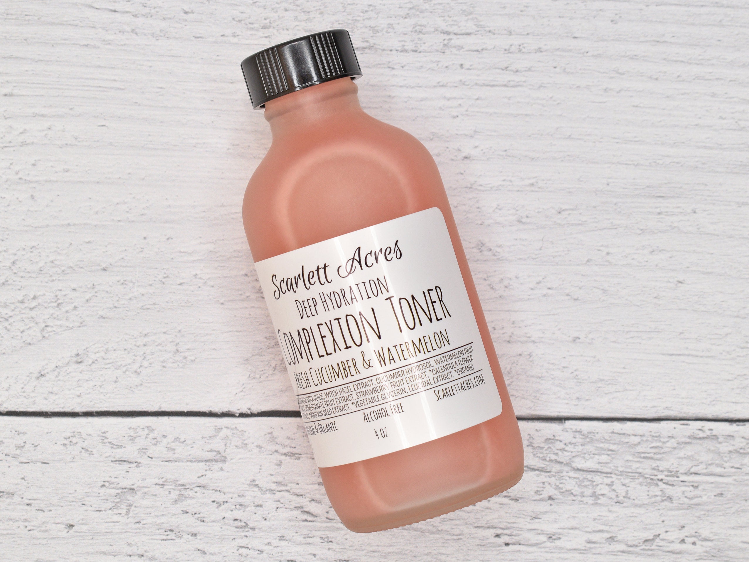 Cucumber Watermelon Toner, After Sun Toner, Hydrating Toner, Dry Skin