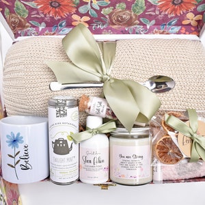 Chemo Care Package, Cancer Care Package, Cancer Gift Basket, Breast Cancer Gift Box, Comfort Care Package, Cancer Recovery Gift