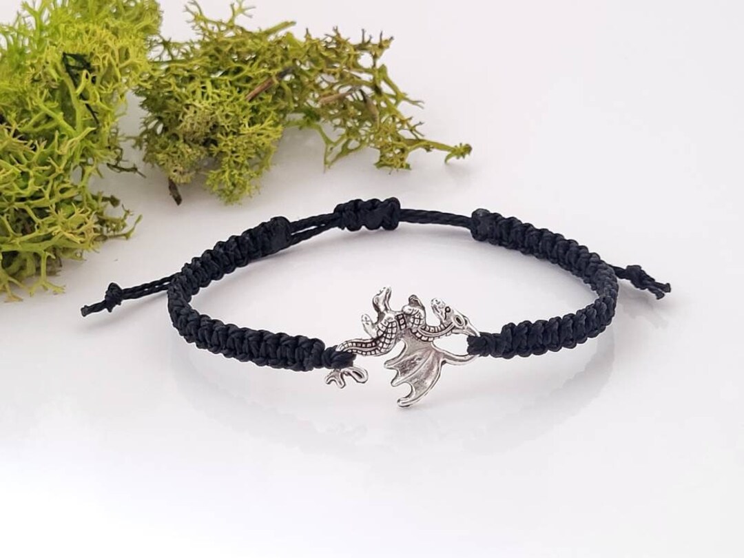 Dragon Bracelet, Dragon Charm Bracelet, Wish Bracelet, Symbol Bracelet