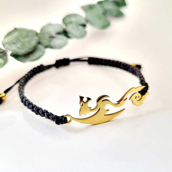 Dragon Symbol Charm Etsy