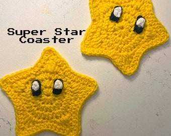 PATTERN ONLY*** Super Star Coaster Pattern