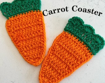 PATTERN ONLY*** Carrot Coaster