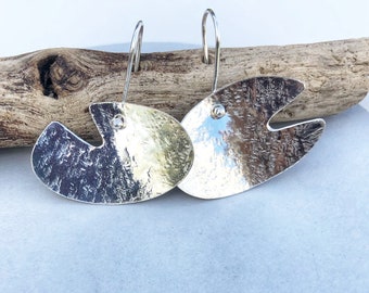 Stirling Silver statement boho earrings