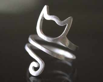 cat ring etsy