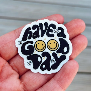 Have a Good Day Smiley Sticker