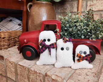 Ghost Bowl Filler/ Basket Filler/Shelf Sitter/Halloween Decor/Autumn Decor/Ghost Decor/Tiered Tray Decor