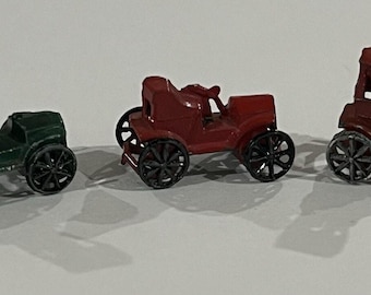 Lot De 8 Voitures Anciennes Welly - Moulage Sous Pression - Miniatures