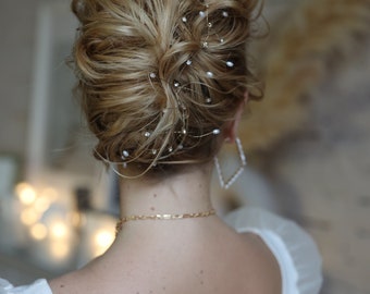 Bridal KELA Hair Crown, Unique & Beautiful Crown