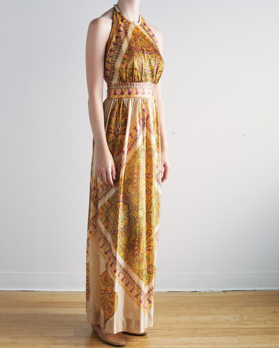 Vintage Halter Top Dress