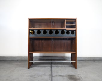 Free Standing Dry Bar by Poul Heltborg for Heltborg Mobler, Denmark, c1960s