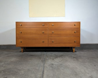 Vintage Mid Century Lowboy Dresser by Greta M. Grossman for Glenn of California, c1950s