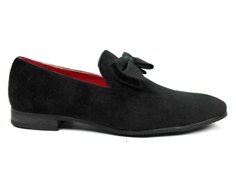 tuxedo shoes with bow