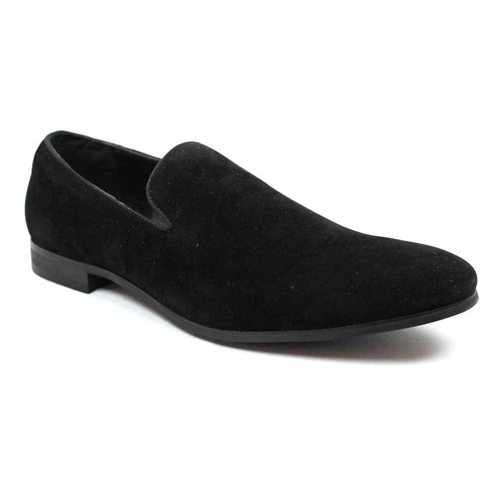 Black suede cheap mens dress shoes