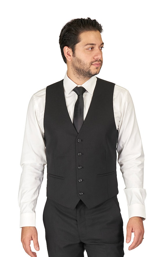 men vest dress