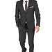 Slim Fit Men Suit Micro Textured Weave 2 Bottoni Notch Colletto - Foto 9