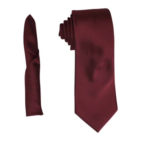 burgundy shirt tie combo