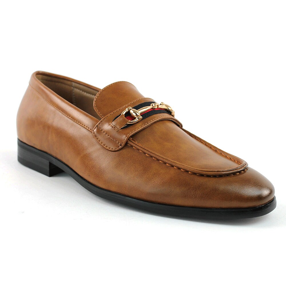 Gold Buckle Dress Shoes 