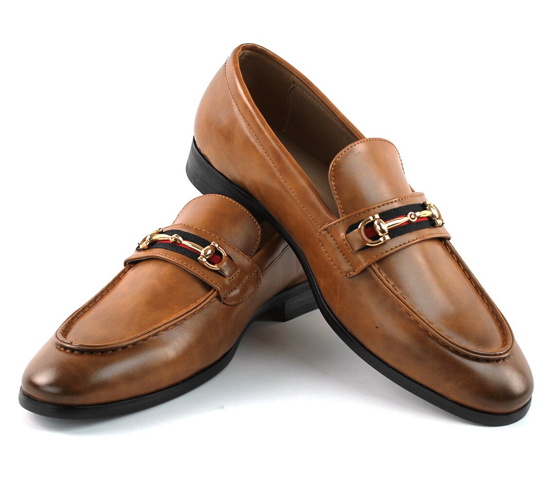 Gold Buckle Dress Shoes 