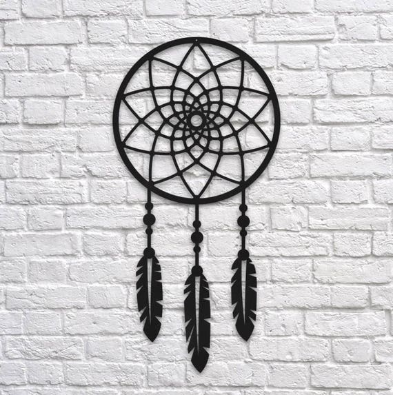 Dream Catcher Metal Wall Decor Image 0