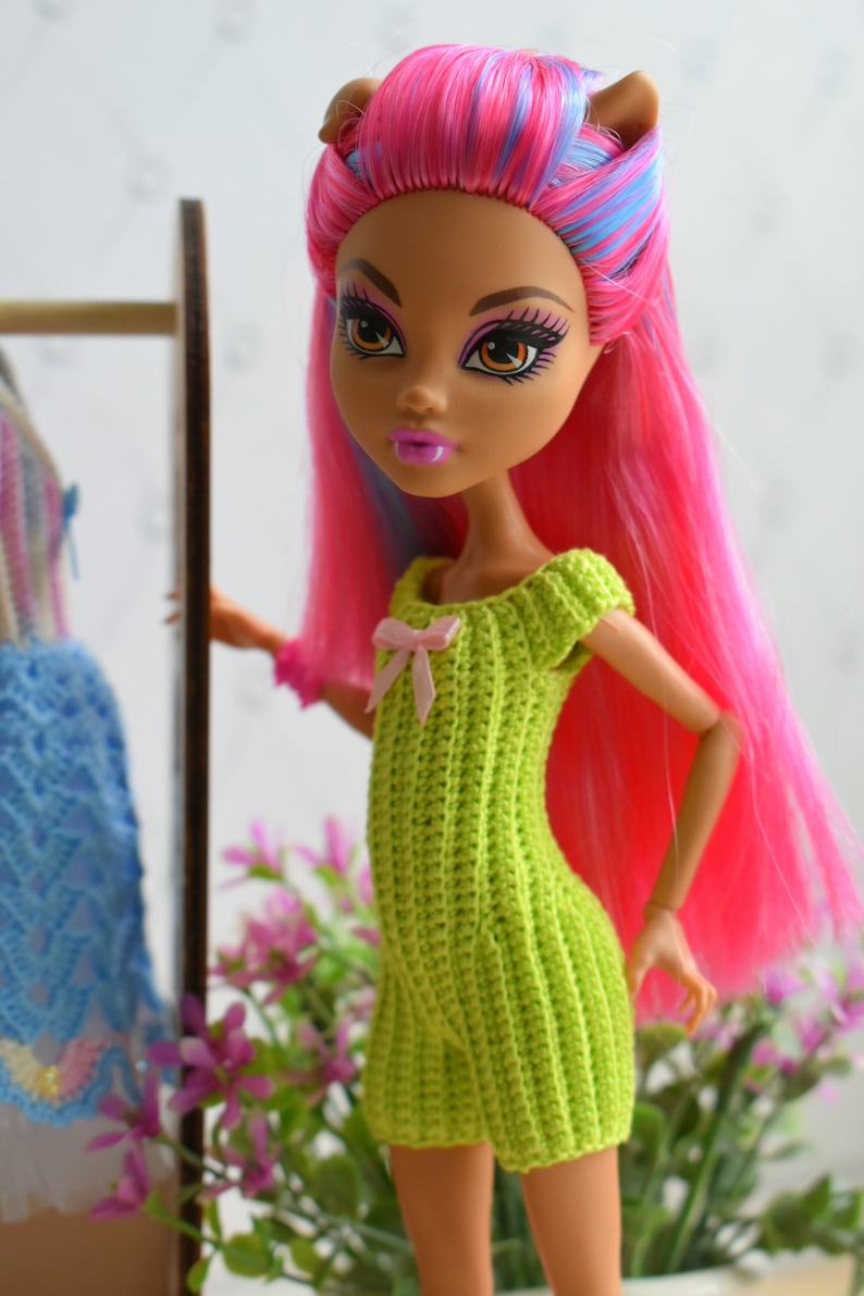 Monster High Clothes Handmade crochet for dolls handmade Etsy