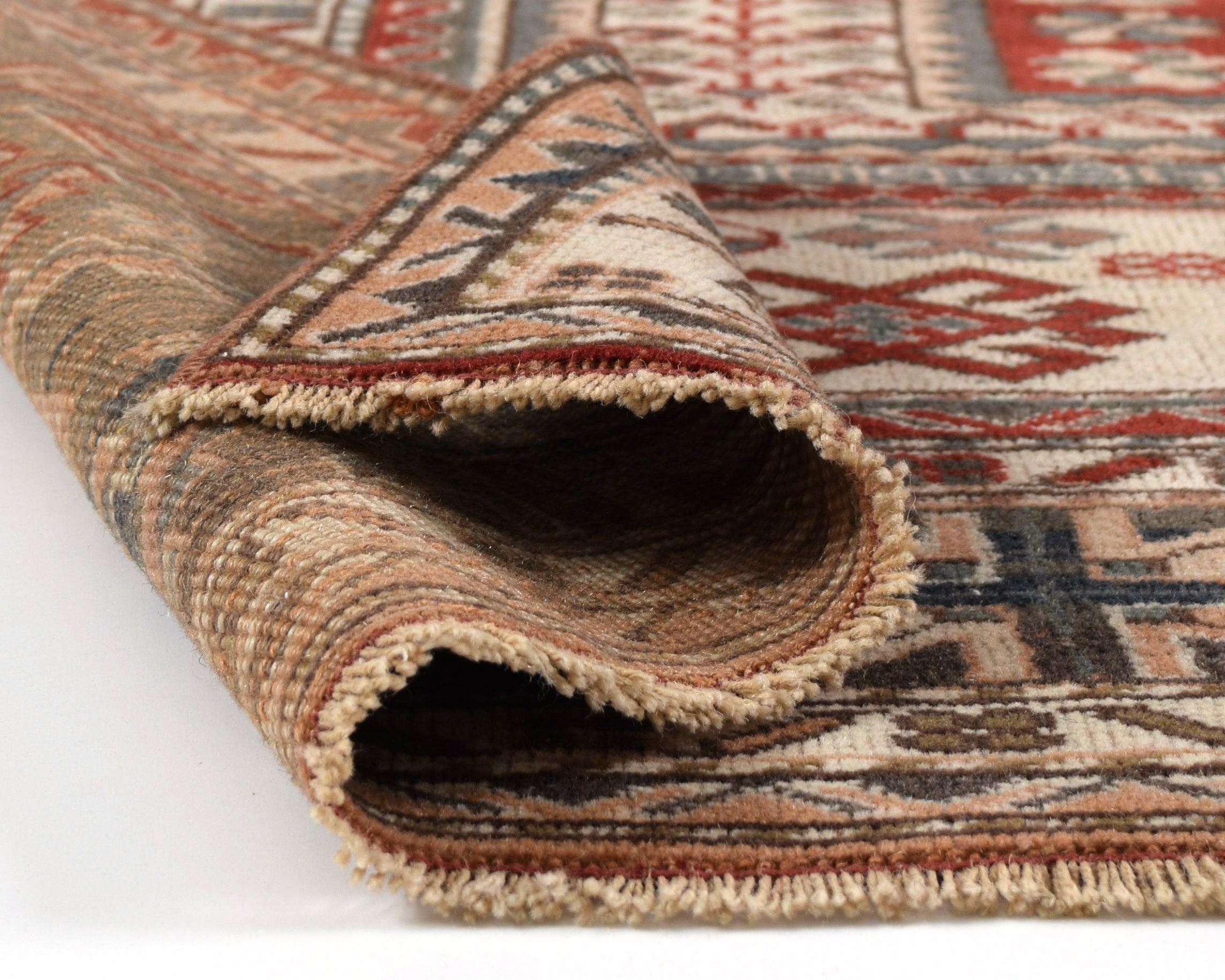 6x7 Rug Large Vintage Turkish Oushak Bohemian Boho Persian Moroccan Tribal Rug ...