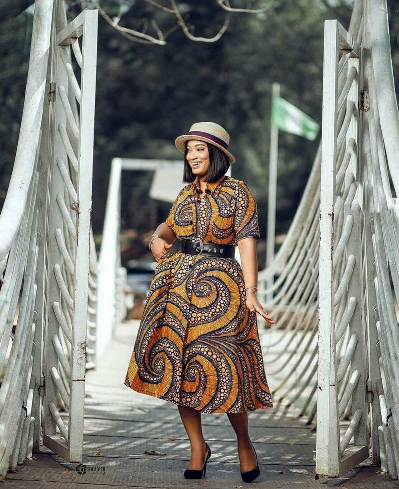 African Print Shirt Dress ankara Dressankara Shirt Dressshirt Dressdressafrican Dress