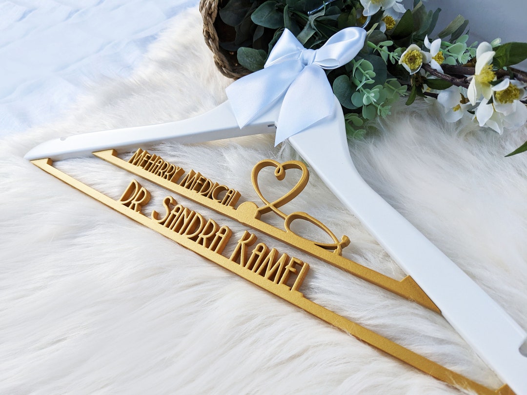 White Coat Hanger, Gift for New Doctor, Medical Student Gift, Christmas