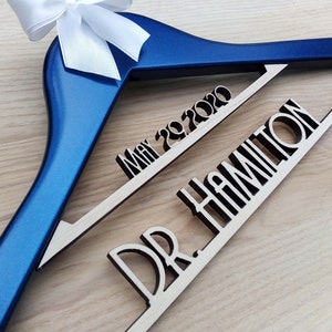 Regalo per medico, gancio personalizzato personalizzato, gancio PHD. Festa di laurea, appendiabiti personalizzato, appendiabiti medico personalizzato, regalo medico