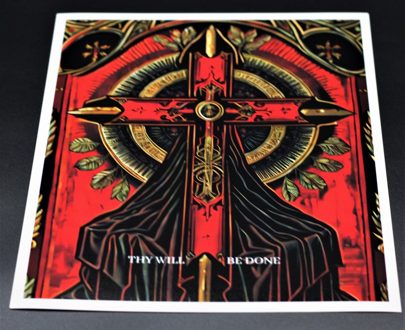 Templar Print Templar Wall Hanging Metaphysical Print Etsy